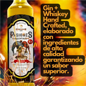 Gin Pasiones Argentinas Blend Al Whisky Circense Premium