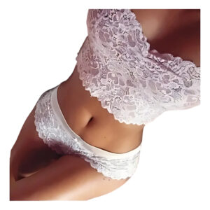 Conjunto Top Bralette  Tanga Cola Less Be Suave Sensual S067