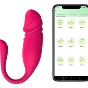 Vibrador Control Vía App Bluetooth G-spot Clitoris Punto G