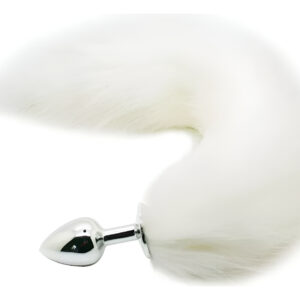 Plug Anal Metálico Estimulo Anal Mujer Cola De Zorra Zorro