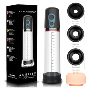 Extensor Peneano Bomba De Vacío Eléctrica Alarga Pene