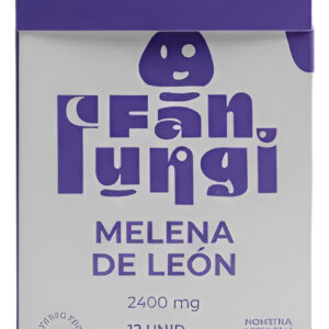 Fan Fungi Capsula Caramelos MELENA DE LEON Variedades Natural Hongos X12